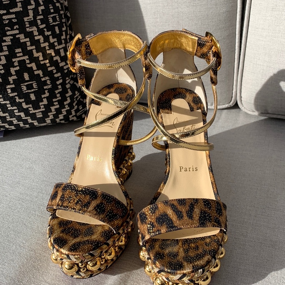 Christian Louboutin wedges